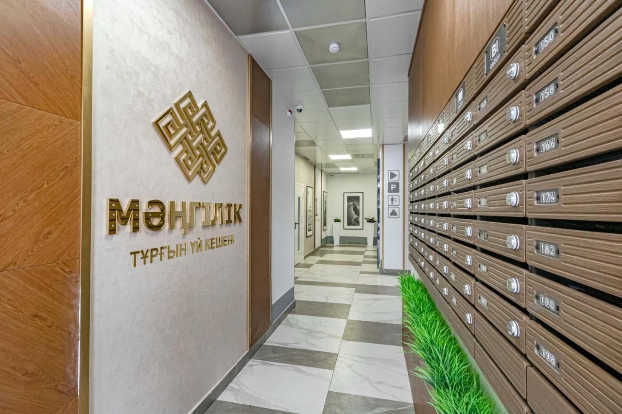 Mangilik Apart Apartment Astana Bagian luar foto